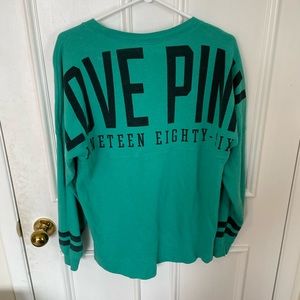 Oversized Jersey Love Pink